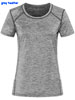 immagine aggiuntiva 2- Maglietta T-Shirt riciclata ecosostenibile maniche corte Donna Stedman girocollo con cuciture laterali con nastri riflettenti e senza etichetta Recycled Sports-T Reflect Women ST8940 ACTIVE DRY 600SD11D E3Ssport.it Stampa RicamoE3Ssport  E3S