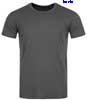  Maglietta T-Shirt maniche corte Uomo  Stedman girocollo con cuciture laterali etichetta strappabile, tiinta unita ST9000 Ben Crew Neck 600SD3A E3Ssport.it Stampa RicamoE3Ssport  E3S
