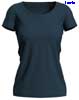 Maglietta T-Shirt maniche corte Donna Stedman collo tondo, cuciture laterali, elasticizzata etichetta strappabile, tiinta unita ST9700 Claire Crew Neck 600SD4D E3Ssport.it Stampa RicamoE3Ssport  E3S