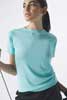  Maglietta T-Shirt maniche corte Tecnica Donna Sprintex girocollo con cuciture laterali etichetta strappabile, tiinta unita SPW100 Run Women 600SX1D E3Ssport.it Stampa RicamoE3Ssport  E3S