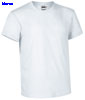 immagine aggiuntiva 4- Maglietta T-Shirt maniche corte pesante Adulto Unisex Valento girocollo con cuciture laterali Wave CAVAPRE 600VA10A E3Ssport.it Stampa RicamoE3Ssport  E3S