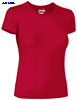 Maglietta T-Shirt maniche corte Donna Valento girocollo, aderente tinta unita Paris CAVAPAR 600VA2D E3Ssport.it Stampa RicamoE3Ssport  E3S