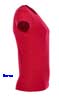  Maglietta T-Shirt maniche corte Donna Valento girocollo, aderente tinta unita Paris CAVAPAR 600VA2D E3Ssport.it Stampa RicamoE3Ssport  E3S