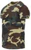 immagine aggiuntiva 4- Maglietta T-Shirt maniche corte Uomo  Valento girocollo con cuciture laterali stampata mimetica Jungle CAVACAM Soldier CAVASOL 600VA5A E3Ssport.it Stampa RicamoE3Ssport  E3S