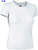 immagine aggiuntiva 12- Maglietta T-Shirt maniche corte Donna Valento girocollo, elasticizzata tinta unita Tiffany CAVATIF 600VA9D E3Ssport.it Stampa RicamoE3Ssport  E3S