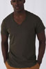 T-Shirt Maglietta organico B&C CTM044 collo V manica corta uomo unisex 601BC1A E3Ssport  E3S