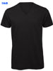 immagine aggiuntiva 1- Maglietta T-Shirt Organica Ecosostenibile maniche corte Adulto Unisex B&C scollo V cuciture laterali senza etichetta Inspire V T/Men CTM044 601BC1A E3Ssport.it Stampa RicamoE3Ssport  E3S