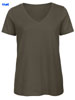  Maglietta T-Shirt Organica Ecosostenibile maniche corte Donna B&C scollo V cuciture laterali senza etichetta Inspire V T/Women CTW045 601BC1D E3Ssport.it Stampa RicamoE3Ssport  E3S