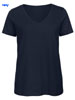 immagine aggiuntiva 4- Maglietta T-Shirt Organica Ecosostenibile maniche corte Donna B&C scollo V cuciture laterali senza etichetta Inspire V T/Women CTW045 601BC1D E3Ssport.it Stampa RicamoE3Ssport  E3S