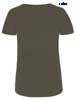  Maglietta T-Shirt Organica Ecosostenibile maniche corte Donna B&C scollo V cuciture laterali senza etichetta Inspire V T/Women CTW045 601BC1D E3Ssport.it Stampa RicamoE3Ssport  E3S