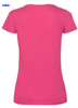 immagine aggiuntiva 1- Maglietta T-Shirt maniche corte Donna Fruit of the Loom scollo V cuciture laterali tinta unita Ladies Valueweight V-Neck T 613980 601FL1D E3Ssport.it Stampa RicamoE3Ssport  E3S