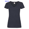 immagine aggiuntiva 8- Maglietta T-Shirt maniche corte Donna Fruit of the Loom scollo V cuciture laterali tinta unita Ladies Valueweight V-Neck T 613980 601FL1D E3Ssport.it Stampa RicamoE3Ssport  E3S