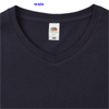  Maglietta T-Shirt maniche corte Adulto Unisex Fruit of the Loom scollo V con fianchi tubolari tinta unita con etichetta strappabile Iconic 150 V Neck T 614420 601FL2A E3Ssport.it Stampa RicamoE3Ssport  E3S