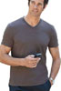 immagine aggiuntiva 1- Maglietta T-Shirt maniche corte Uomo  Gildan scollo V Soft Style 601GD1A E3Ssport.it Stampa RicamoE3Ssport  E3S