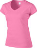 T-Shirt Maglietta scollo V Gildan manica corta donna 601GD1D E3Ssport  E3S