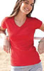 immagine aggiuntiva 2- Maglietta T-Shirt maniche corte Donna Gildan scollo V, aderente Soft Style  601GD1D E3Ssport.it Stampa RicamoE3Ssport  E3S