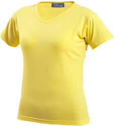  Maglietta T-Shirt maniche corte Donna GL scollo V, elasticizzata 601GL1D E3Ssport.it Stampa RicamoE3Ssport  E3S