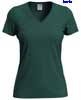  Maglietta T-Shirt maniche corte Donna Stedman scollo V ampio, cuciture laterali tinta unita ST2700 Classic-T V-Neck 601SD1D E3Ssport.it Stampa RicamoE3Ssport  E3S