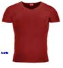  Maglietta T-Shirt maniche corte Uomo  Valento scollo V, elasticizzata tinta unita Cobra CAVACOB 601VA2A E3Ssport.it Stampa RicamoE3Ssport  E3S
