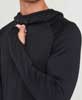  Maglietta T-Shirt maniche lunghe Tecnica Uomo  AWDis con cappuccio regolabile, polsi con foro per pollice tinta unita con etichetta strappabile JC037 Mens Cool Cowl Neck Top 602AW1A E3Ssport.it Stampa RicamoE3Ssport  E3S