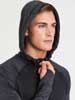  Maglietta T-Shirt maniche lunghe Tecnica Uomo  AWDis con cappuccio regolabile, zip cerniera lunga, polsi con foro per pollice con inserti, etichetta removibile JC057 Mens Cool Contrast Zoodie 602AW2A E3Ssport.it Stampa RicamoE3Ssport  E3S