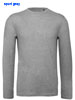  Maglietta T-Shirt organica Eco maniche lunghe Adulto Unisex B&C girocollo con cuciture laterali senza etichetta Inspire LSL T/Men CTM070 602BC2A E3Ssport.it Stampa RicamoE3Ssport  E3S