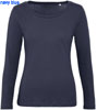 immagine aggiuntiva 5- Maglietta T-Shirt organica Eco maniche lunghe Donna B&C girocollo con cuciture laterali senza etichetta Inspire LSL T/Women CTW071 602BC2D E3Ssport.it Stampa RicamoE3Ssport  E3S