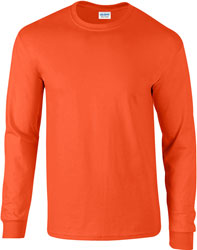  Maglietta T-Shirt maniche lunghe Uomo  Gildan girocollo, pesante ultra cotton 602GD2A E3Ssport.it Stampa RicamoE3Ssport  E3S