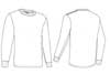  Maglietta T-Shirt maniche lunghe Adulto e Bambino Valento girocollo, busto tubolare, polsi in costina tinta unita Arrow CAVATOL 602VA1T E3Ssport.it Stampa RicamoE3Ssport  E3S
