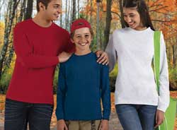  Maglietta T-Shirt maniche lunghe Adulto e Bambino Valento girocollo, busto tubolare con o senza polsino manica tinta unita Arrow CAVATOL Tiger CAVATLR 602VA1T E3Ssport.it Stampa RicamoE3Ssport  E3S