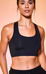  Top corto tecnico Donna AWDis scollatura ampia, elasticizzata 603AW2D E3Ssport.it Stampa RicamoE3Ssport  E3S