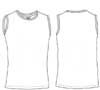  Maglietta T-Shirt senza maniche Uomo  Valento girocollo, cuciture laterali, elasticizzata tinta unita Nappa CAVANAP 603VA3A E3Ssport.it Stampa RicamoE3Ssport  E3S