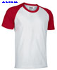 immagine aggiuntiva 4- Maglietta T-Shirt maniche corte Adulto Unisex Valento girocollo, busto tubolare maniche e collo in contrasto Caiman CAVARGC adulto unisex 605VA1A E3Ssport.it Stampa RicamoE3Ssport  E3S