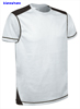 immagine aggiuntiva 3- Maglietta T-Shirt maniche corte Tecnica Adulto Unisex Valento girocollo con inserti in contrasto, asciugatura rapida Brickplus CAVAMAR 605VA5A E3Ssport.it Stampa RicamoE3Ssport  E3S