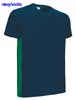 immagine aggiuntiva 8- Maglietta T-Shirt maniche corte Adulto Unisex Valento girocollo con cuciture laterali con taschino, con inserti Thunder CAVATHU 605VA6A E3Ssport.it Stampa RicamoE3Ssport  E3S