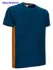 immagine aggiuntiva 21- Maglietta T-Shirt maniche corte Adulto Unisex Valento girocollo con cuciture laterali con taschino, con inserti Thunder CAVATHU 605VA6A E3Ssport.it Stampa RicamoE3Ssport  E3S
