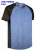 immagine aggiuntiva 1- Maglietta T-Shirt maniche corte Tecnica Adulto Unisex Valento girocollo con cuciture laterali con inserti e resistente ai lavaggi Landing CAVALAN 605VA9A E3Ssport.it Stampa RicamoE3Ssport  E3S