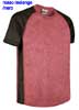 immagine aggiuntiva 2- Maglietta T-Shirt maniche corte Tecnica Adulto Unisex Valento girocollo con cuciture laterali con inserti e resistente ai lavaggi Landing CAVALAN 605VA9A E3Ssport.it Stampa RicamoE3Ssport  E3S