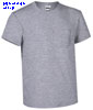 immagine aggiuntiva 5- Maglietta T-Shirt maniche corte Adulto Unisex Valento girocollo, aderente con taschino, tinta unita Eagle CAVATOB 607VA1A E3Ssport.it Stampa RicamoE3Ssport  E3S