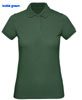 immagine aggiuntiva 2- Polo Organica Ecosostenibile maniche corte Donna B&C 2 bottoni etichetta removibile Inspire Polo /Women CPW440 610BC4D E3Ssport.it Stampa RicamoE3Ssport  E3S