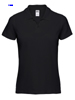 immagine aggiuntiva 4- Polo maglietta manica corta Donna Black Spider 2 bottoni, collo polo, polsini in costina, spacchetti laterali tinta unita Evolution Polo Woman SS BSW201 610BS3D E3Ssport.it Stampa RicamoE3Ssport  E3S