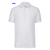 immagine aggiuntiva 3- Polo mista maglietta manica corta Adulto Unisex Fruit of the Loom 3 bottoni, collo polo, polsi in costina tinta unita 65/35 Polo 634020 610FL4A E3Ssport.it Stampa RicamoE3Ssport  E3S