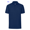 immagine aggiuntiva 4- Polo mista maglietta manica corta Adulto Unisex Fruit of the Loom 3 bottoni, collo polo, polsi in costina tinta unita 65/35 Polo 634020 610FL4A E3Ssport.it Stampa RicamoE3Ssport  E3S