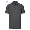 immagine aggiuntiva 15- Polo mista maglietta manica corta Adulto Unisex Fruit of the Loom 3 bottoni, collo polo, polsi in costina tinta unita 65/35 Polo 634020 610FL4A E3Ssport.it Stampa RicamoE3Ssport  E3S