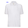 immagine aggiuntiva 3- Polo mista maglietta manica corta Bambino Unisex Fruit of the Loom 2 bottoni, collo polo, polsini in costina tinta unita Kids 65/35 Polo 634170 610FL4B E3Ssport.it Stampa RicamoE3Ssport  E3S