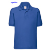 immagine aggiuntiva 10- Polo mista maglietta manica corta Bambino Unisex Fruit of the Loom 2 bottoni, collo polo, polsini in costina tinta unita Kids 65/35 Polo 634170 610FL4B E3Ssport.it Stampa RicamoE3Ssport  E3S