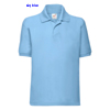 immagine aggiuntiva 13- Polo mista maglietta manica corta Bambino Unisex Fruit of the Loom 2 bottoni, collo polo, polsini in costina tinta unita Kids 65/35 Polo 634170 610FL4B E3Ssport.it Stampa RicamoE3Ssport  E3S