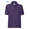 immagine aggiuntiva 14- Polo mista maglietta manica corta Bambino Unisex Fruit of the Loom 2 bottoni, collo polo, polsini in costina tinta unita Kids 65/35 Polo 634170 610FL4B E3Ssport.it Stampa RicamoE3Ssport  E3S