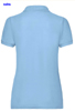  Polo mista maglietta manica corta Donna Fruit of the Loom 2 bottoni, collo polo, polsini in costina, spacchetti laterali tinta unita Ladies 65/35 Polo 632120 610FL4D E3Ssport.it Stampa RicamoE3Ssport  E3S