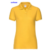  Polo mista maglietta manica corta Donna Fruit of the Loom 2 bottoni, collo polo, polsini in costina, spacchetti laterali tinta unita Ladies 65/35 Polo 632120 610FL4D E3Ssport.it Stampa RicamoE3Ssport  E3S